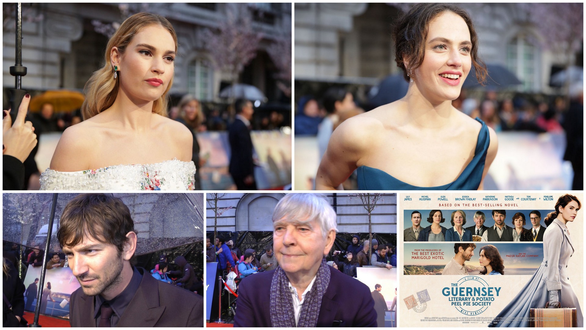 The Guernsey Literary and Potato Peel Pie Society world premiere