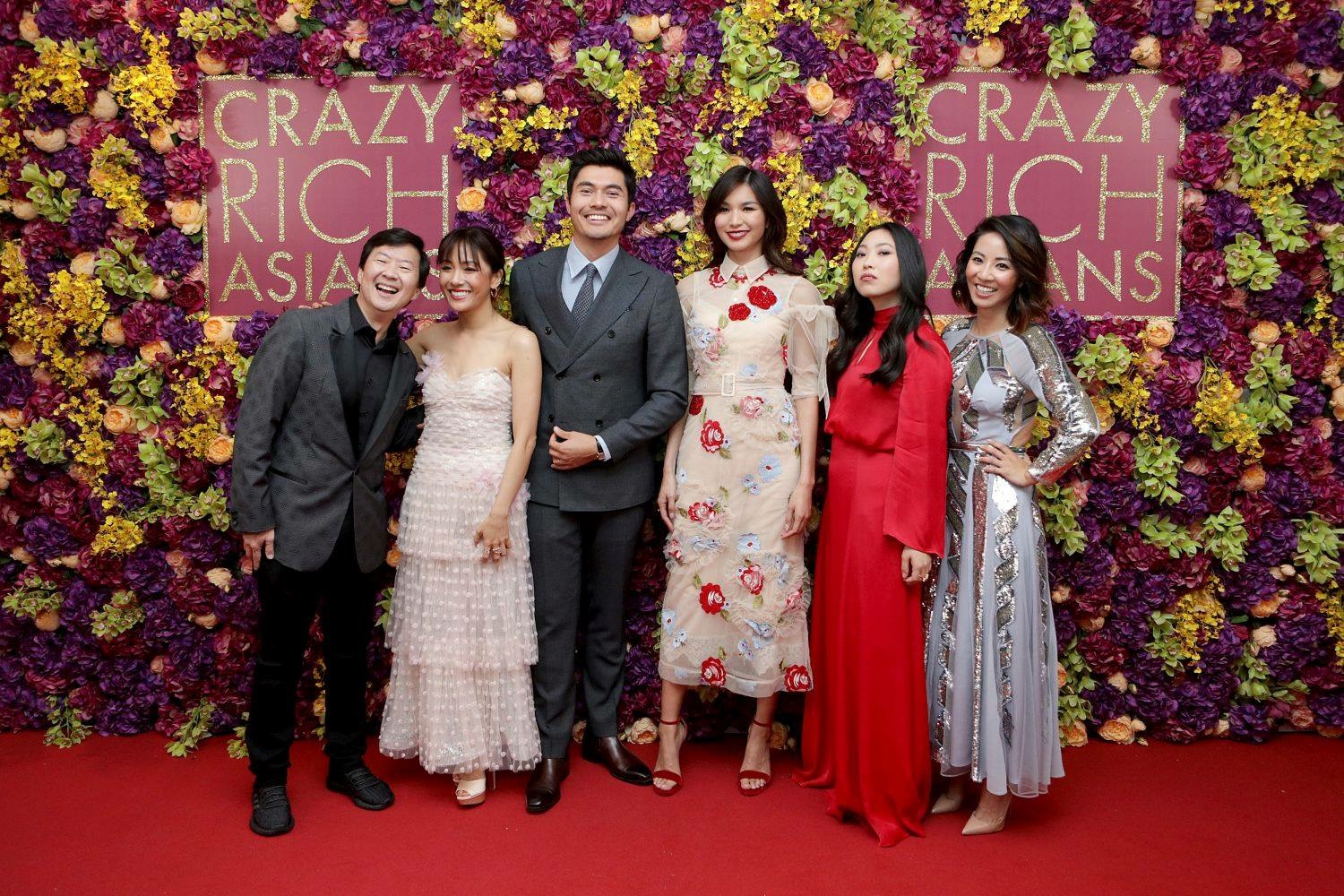 crazy rich asians uk premiere cast