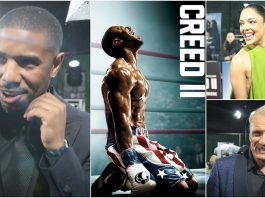 creed 2 premiere interviews
