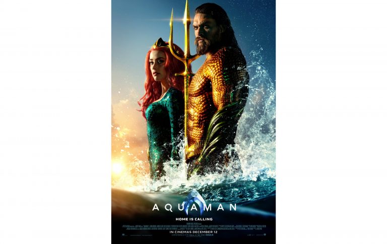 Win movie merchandise with "Aquaman" - HeyUGuys