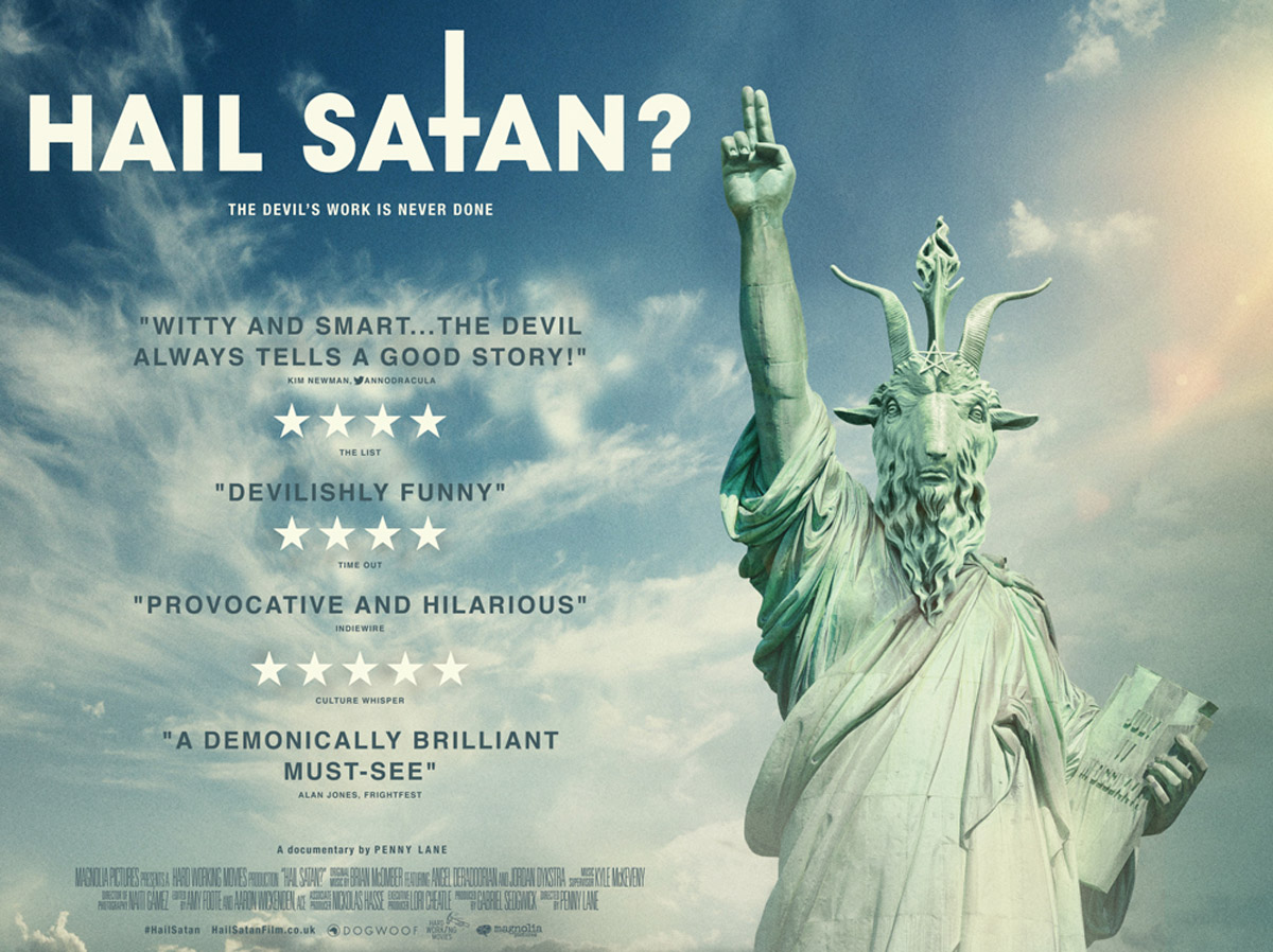 Hail Satan Poster HeyUGuys