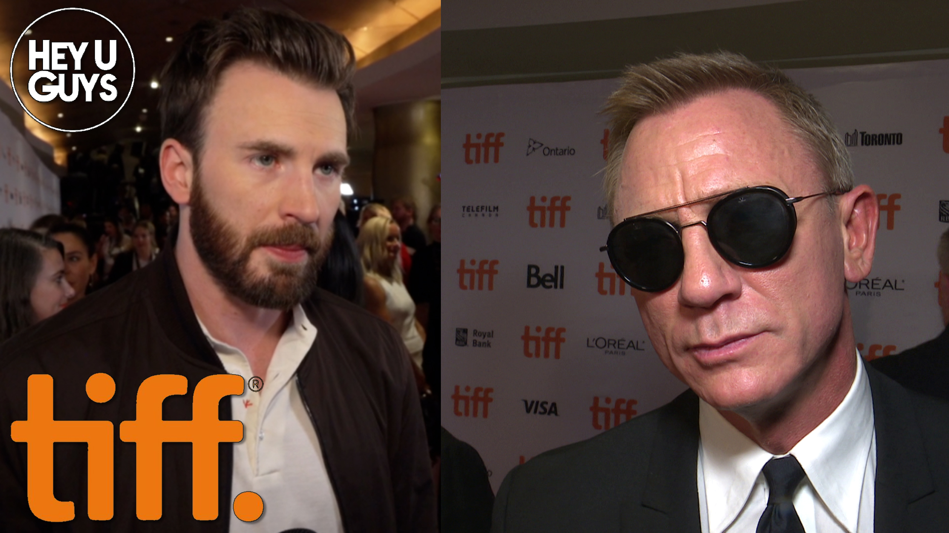 Knives Out TIFF Premiere Chris Evans, Daniel Craig, Jamie Lee Curtis