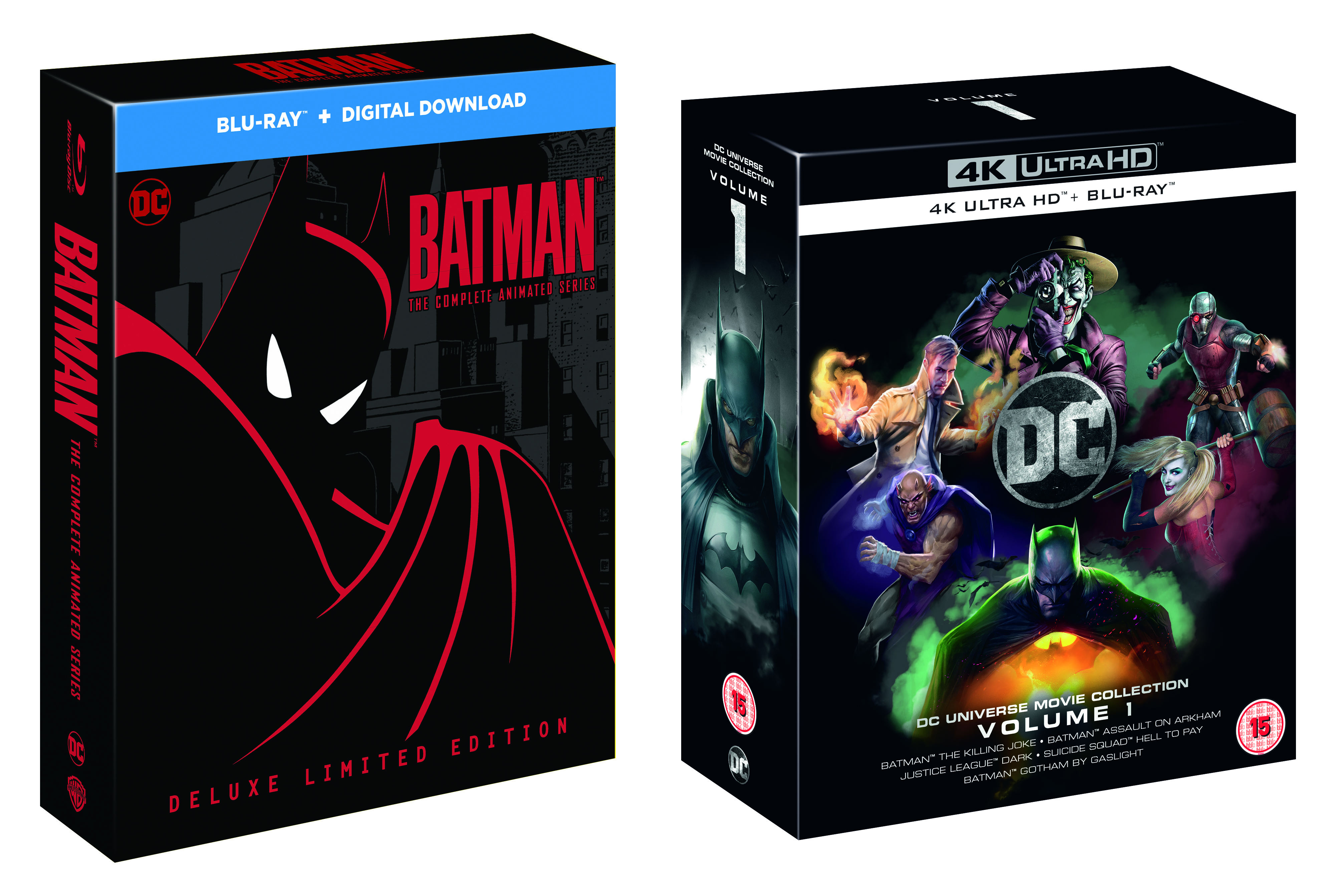 Win Batman: The Animated Series boxset and DC Animated 4K Collection:  Volume 1 collection boxset - HeyUGuys