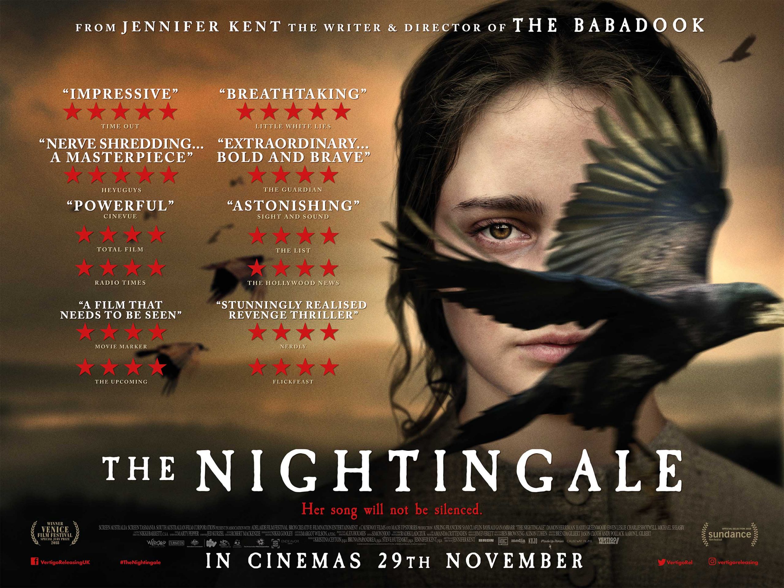Win a signed The Nightingale poster - HeyUGuys