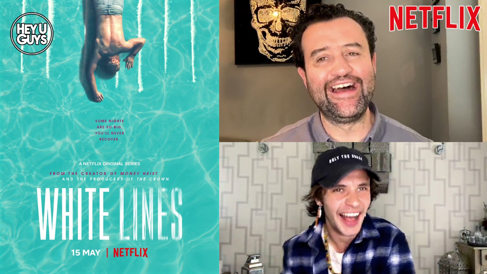 Exclusive Laura Haddock Daniel Mays Cel Spellman And More Chat About White Lines Your New Netflix Binge Watch Heyuguys
