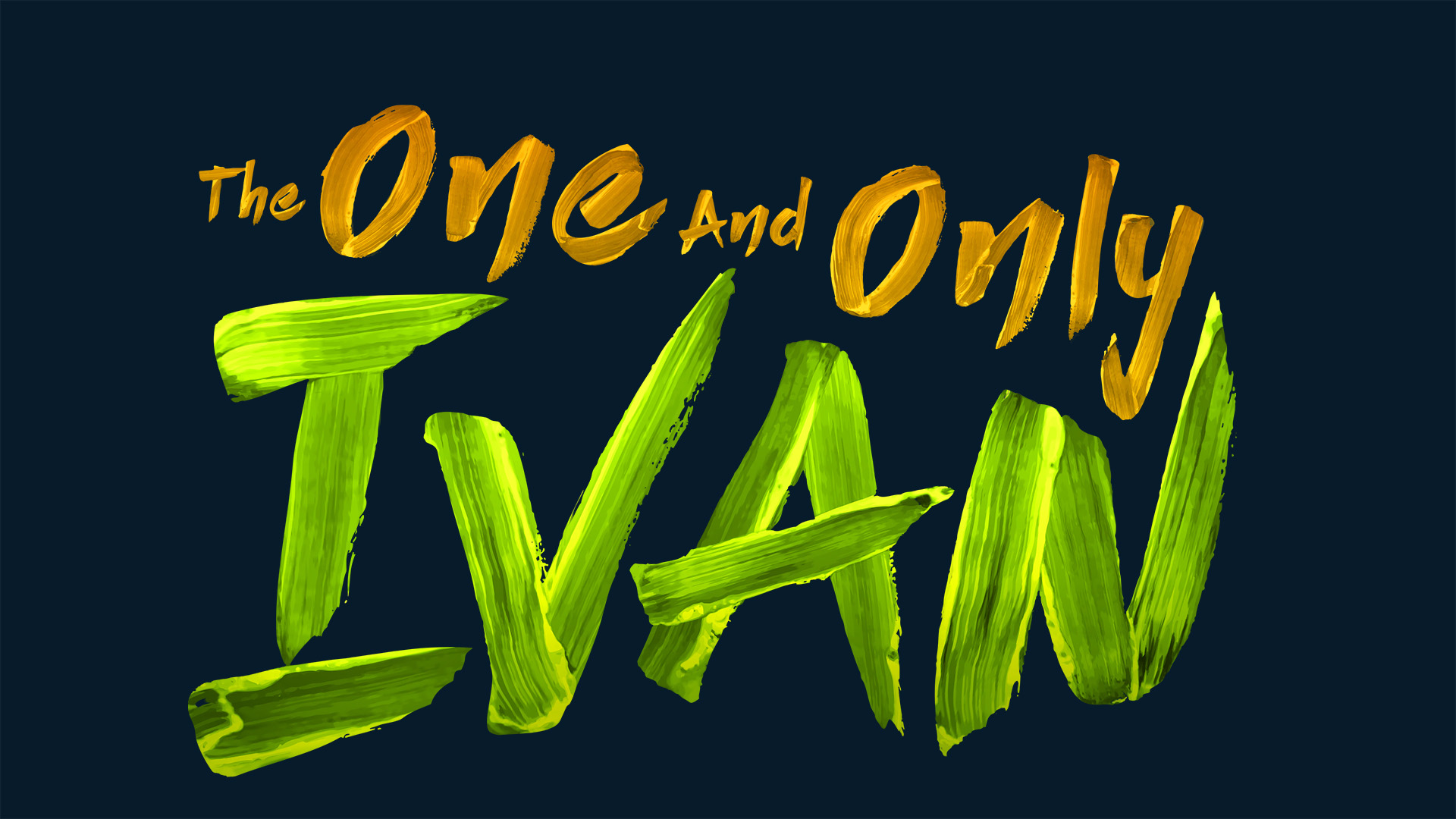 The One and Only Ivan Logo