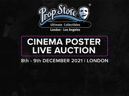 Prop Store Poster auction december header