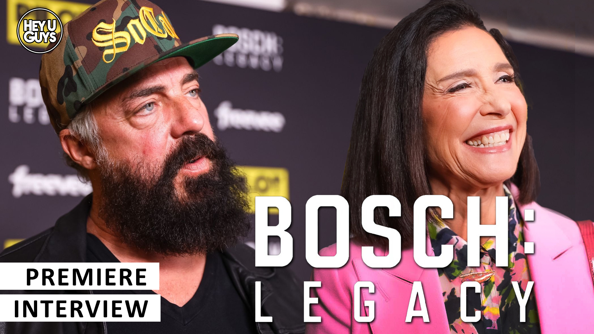 Bosch: Legacy Premiere Interviews - Titus Welliver & Mimi Rogers