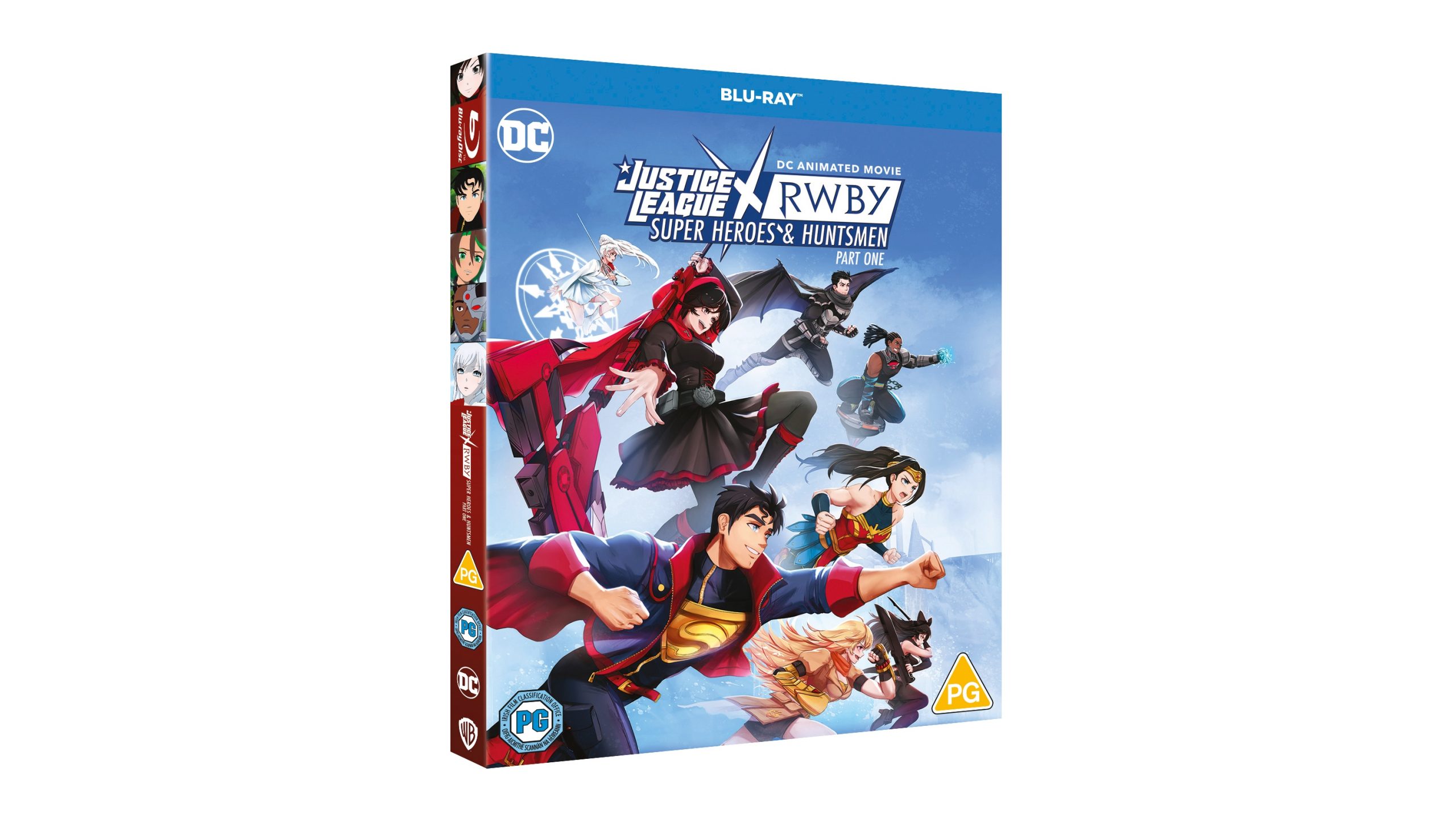 Justice League x RWBY: Super Heroes & Huntsmen, Part One on Blu-Ray