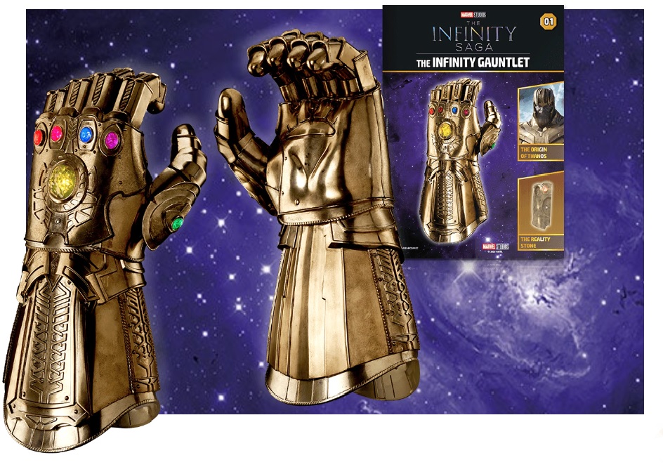 Build your own Infinity Gauntlet with Fanhome's new collection - HeyUGuys