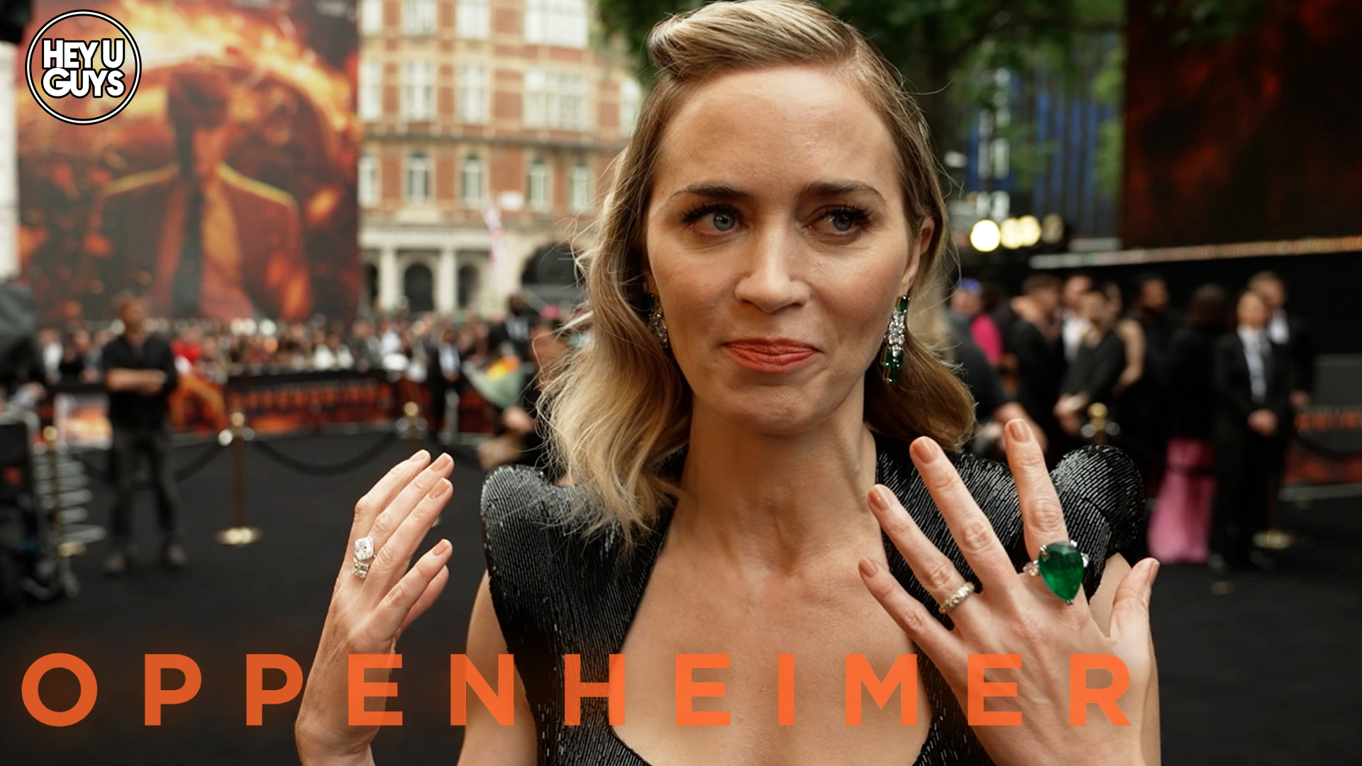 Oppenheimer Premiere Interviews: Christopher Nolan, Emily Blunt, Matt