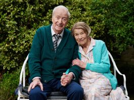 Old couple sitthing on a bench - The Great Escaper