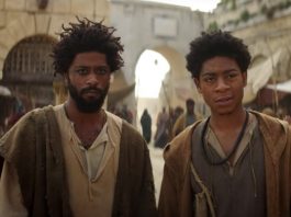 2 Black Men in the period of Jesus Christ - The Book of Clarence movie