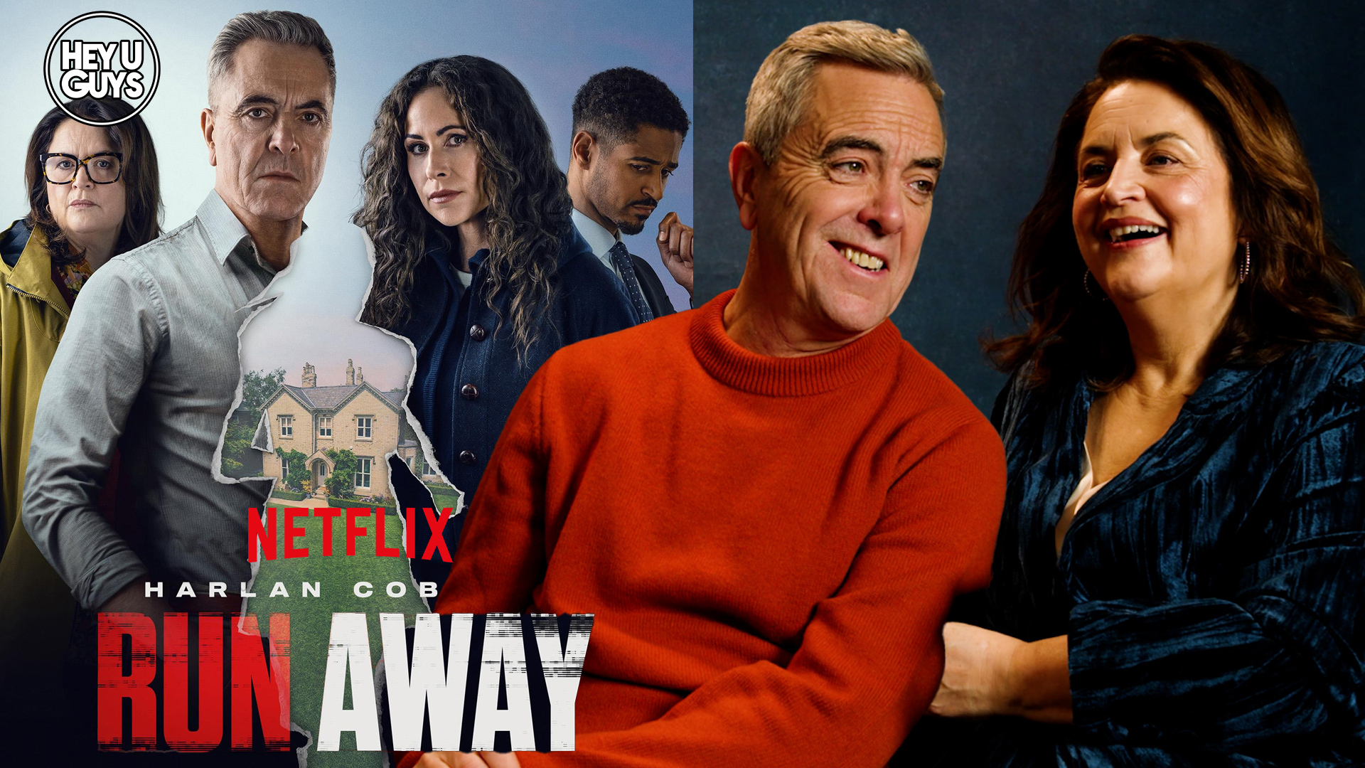 James Nesbitt & Ruth Jones on Harlan Coben's Run Away