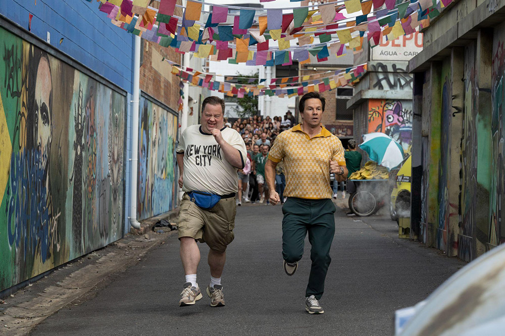 'Balls Up' trailer: Mark Wahlberg & Paul Walter Hauser go global in ...
