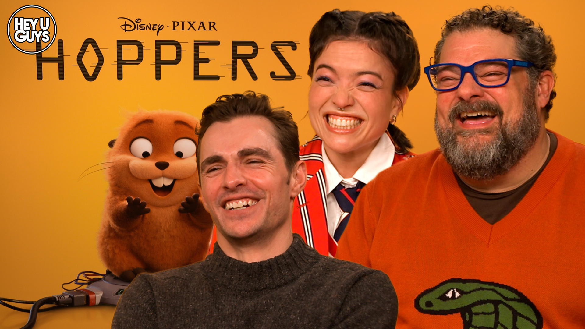 The Pixar Team & Cast Reveal all about Hoppers - HeyUGuys