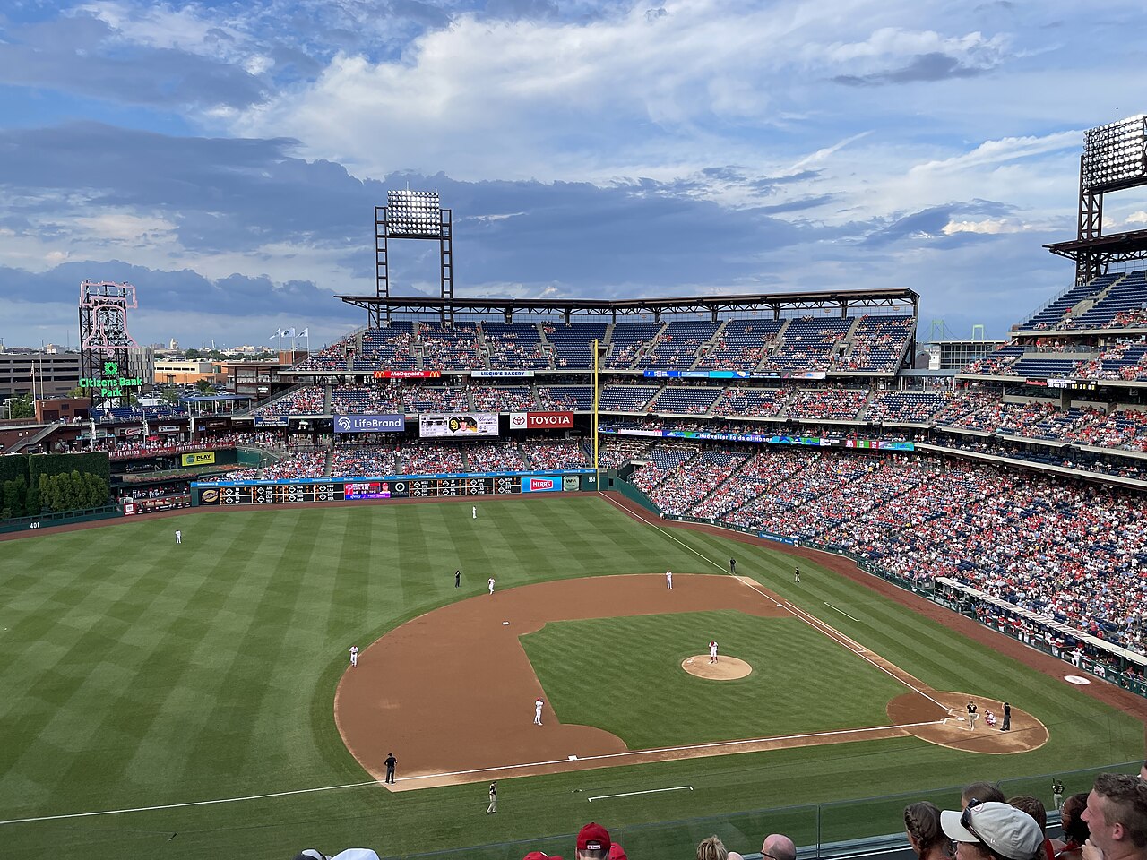 How Phillies Fans Fill Rain Delay Hours at Citizens Bank Park - HeyUGuys