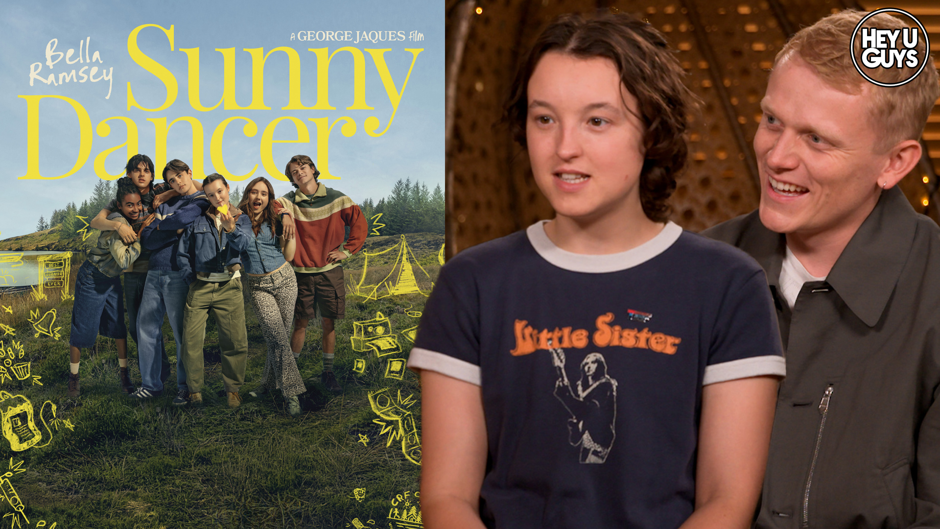 Bella Ramsey & George Jacques on cancer-comedy Sunny Dancer & the emotional challenge of bringing this story to life