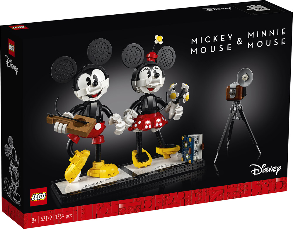 Lego announce Disney's Mickey and Minnie Mouse buildable characters -  HeyUGuys